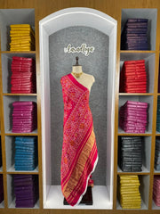 Premium Pure Gaji Silk Bandhani Dupatta