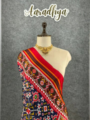 Premium Pure Gaji Silk Patola Dupatta