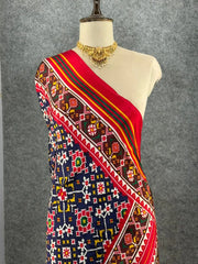 Premium Pure Gaji Silk Patola Dupatta