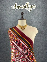 Premium Pure Gaji Silk Patola Dupatta