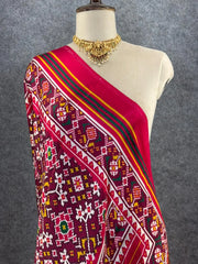 Premium Pure Gaji Silk Patola Dupatta