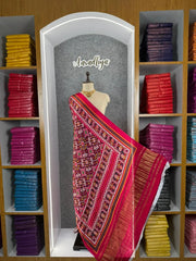 Premium Pure Gaji Silk Patola Dupatta