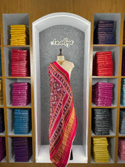 Premium Pure Gaji Silk Patola Dupatta