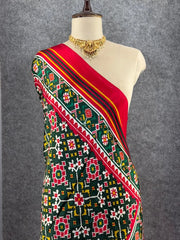 Premium Pure Gaji Silk Patola Dupatta