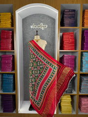 Premium Pure Gaji Silk Patola Dupatta