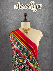Premium Pure Gaji Silk Patola Dupatta