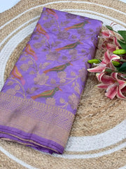 Banarasi Khadi Georgette Trending Saree