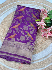 Banarasi Khadi Georgette Trending Saree