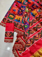 Latest Shilpa Shetty Inspired Designer Patola Printed Saree