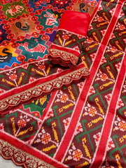 Latest Shilpa Shetty Inspired Designer Patola Printed Saree