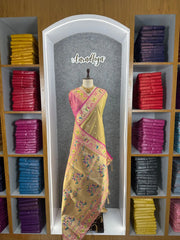 Rajwadi Mor Paithani Zari Butti Saree