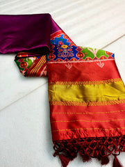Handloom Silk Patola Trending designs & Lagadi Patta Saree
