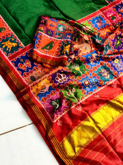Handloom Silk Patola Trending designs & Lagadi Patta Saree