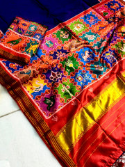 Handloom Silk Patola Trending designs & Lagadi Patta Saree