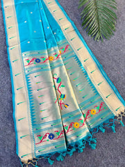 Pichwai Paithani Silk Saree – Royal Heritage Collection