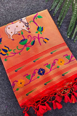 Pichwai Paithani Silk Saree – Royal Heritage Collection