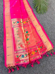 Pichwai Paithani Silk Saree – Royal Heritage Collection