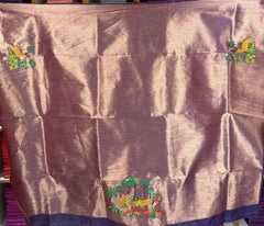 Pure Khadi Raw Silk Hiran Paithani Saree