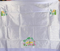 Pure Khadi Raw Silk Hiran Paithani Saree