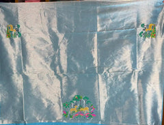 Pure Khadi Raw Silk Hiran Paithani Saree