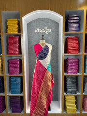 Pure Gajji Silk Bandhani Trending Saree
