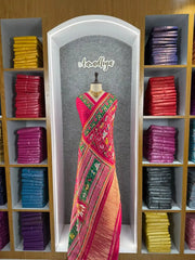 Pure Gajji Silk Bandhani Trending Saree