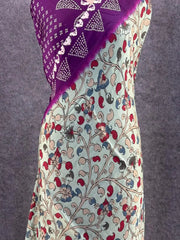 New Pure Gajji Silk Bandhani Saree