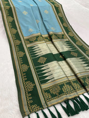 Soft Silk Rangoli Zari Saree – Traditional Edition