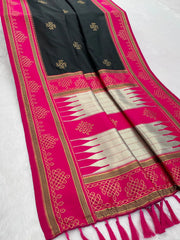 Soft Silk Rangoli Zari Saree – Traditional Edition