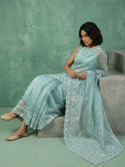 Wedding Season Embroidery Designer Saree