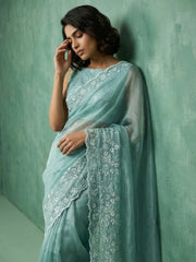 Wedding Season Embroidery Designer Saree