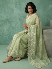 Wedding Season Embroidery Designer Saree