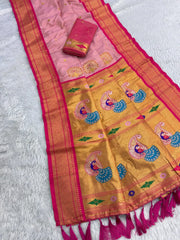 Premium Mayurika Paithani Silk Woven Saree