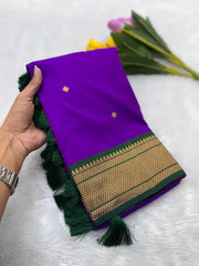 Premium Mayurika Paithani Silk Woven Saree