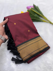 Premium Mayurika Paithani Silk Woven Saree