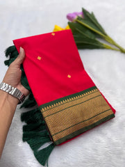 Premium Mayurika Paithani Silk Woven Saree