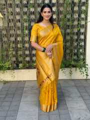 Pichwai Paithani Silk Saree – Royal Heritage Collection
