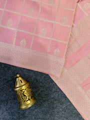 Pure Crepe Georgette 3 Ply Zari Hand Chaap Saree