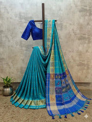 Pure Khadi Raw Silk Weaving Patola Saree