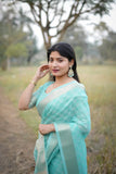 Soft Kalyani Silk Checks Box Pattern Saree