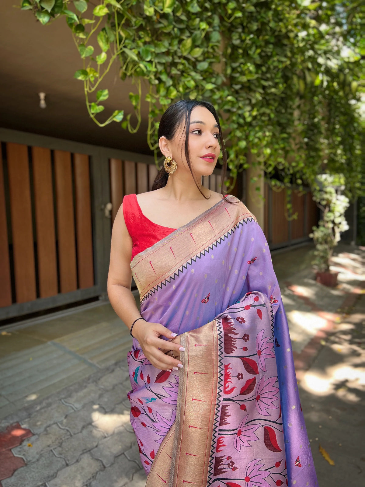 Pure Banarasi Paithani Silk Saree