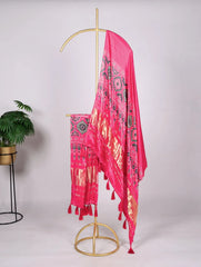 Pure Bandhej Gaji Silk Dupatta Collection