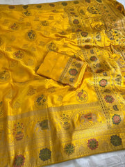 Soft Silk Banarasi Weaving Saree
