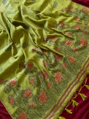 Premium Soft Muga Cotton Saree