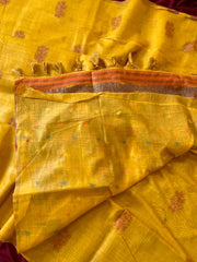 Premium Soft Muga Cotton Saree