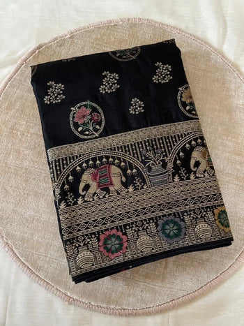 Soft Silk Banarasi Weaving Saree