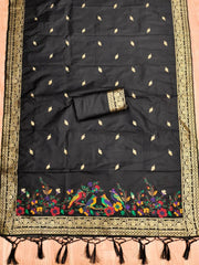 AE-021 – Multicolor Bird Motif Paithani Suit Set