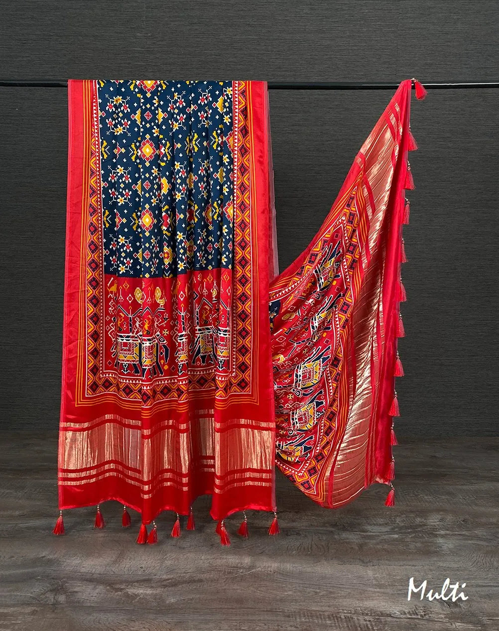 Pure Gaji Silk Patola Dupatta Collection