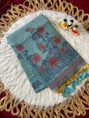 Premium Soft Muga Cotton Saree