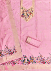 AE-021 – Multicolor Bird Motif Paithani Suit Set